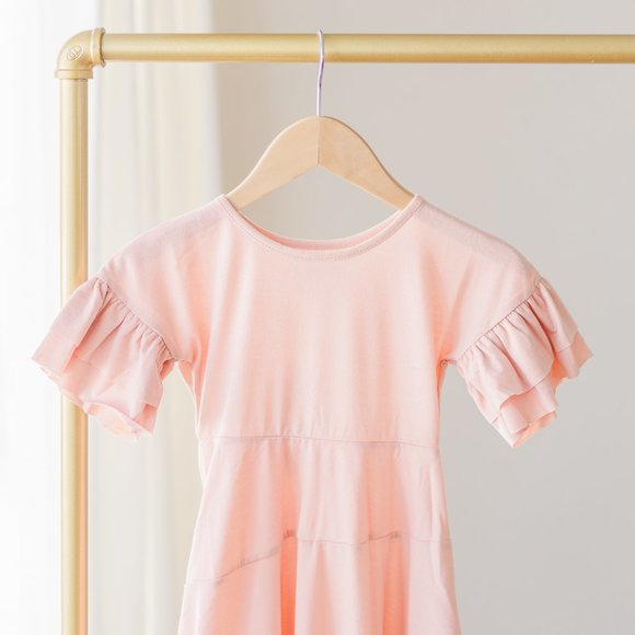 NWT Joyfolie Moranda Dress in Ballet Pink - Picture 2 of 5